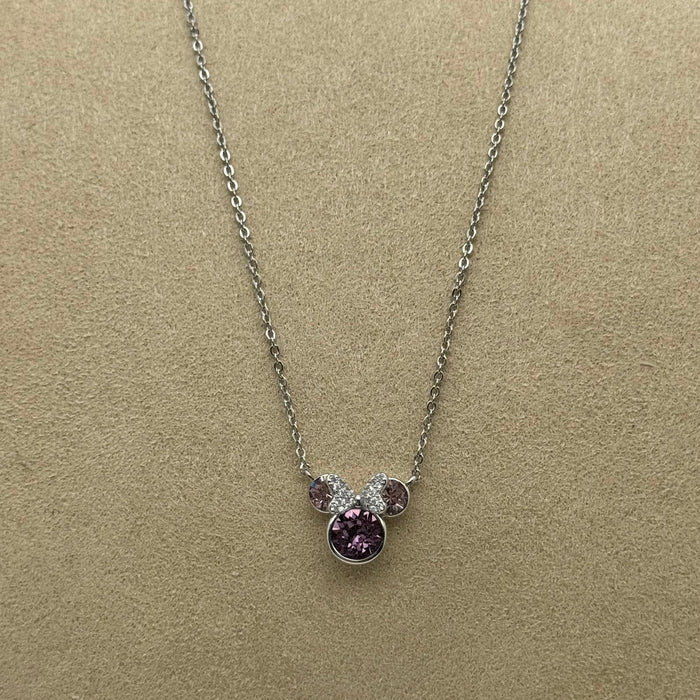Necklace Matching Earring Set By Swarovski Crystals