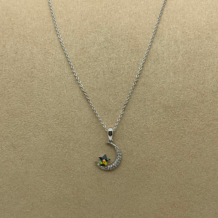 Necklace Matching Earring Set By Swarovski Crytals