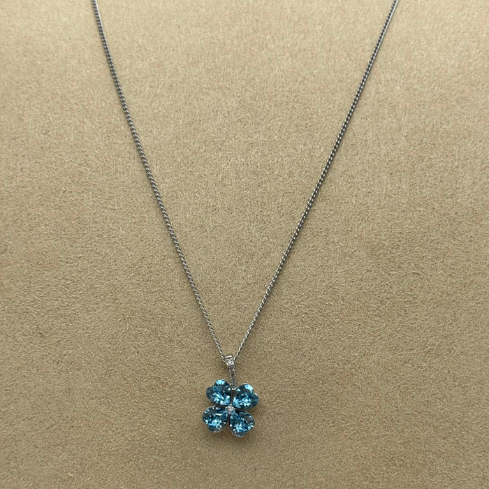 Necklace Matching Earring Set By Swarovski Crystals