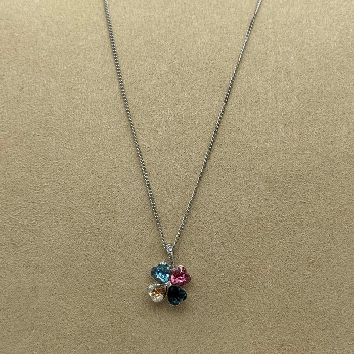 Necklace Matching Earring Set By Swarovski Crystals
