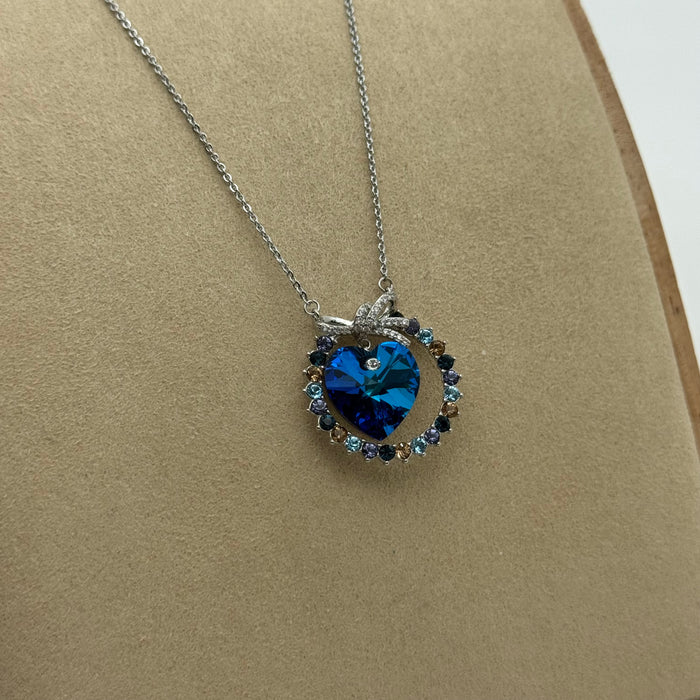 Necklace By Swarovski Crystals