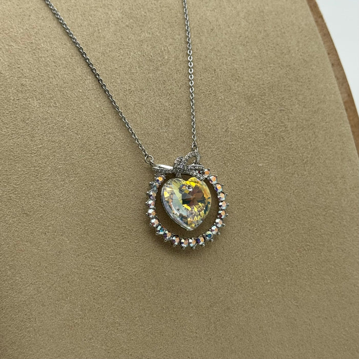 Necklace By Swarovski Crystals