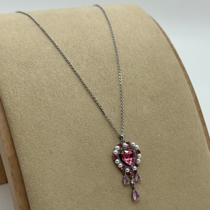 Necklace By Swarovski Crystals
