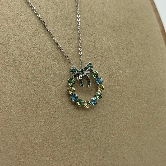 Necklace By Swarovski Crystals