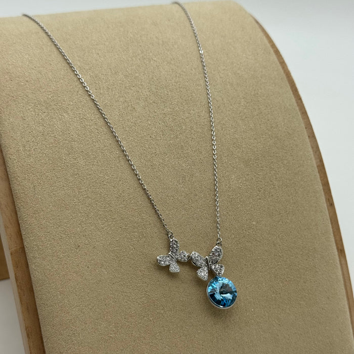 Necklace By Swarovski Crystals