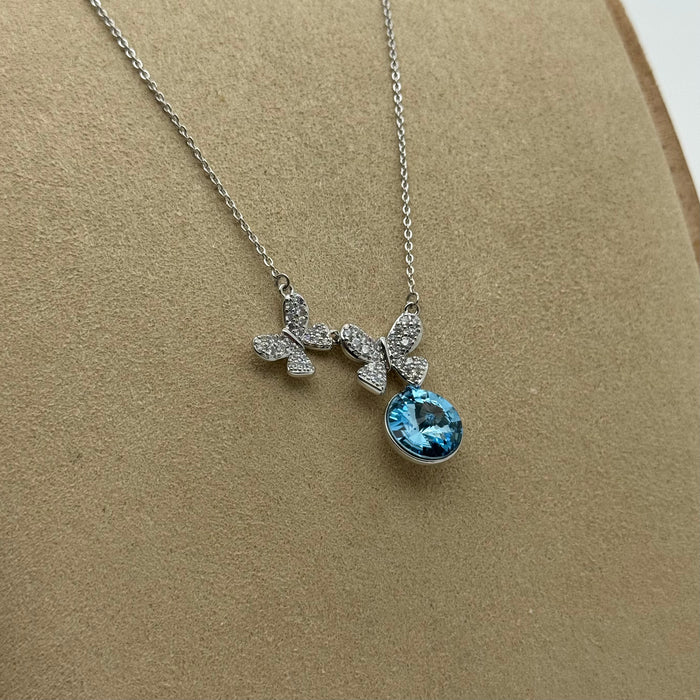 Necklace By Swarovski Crystals
