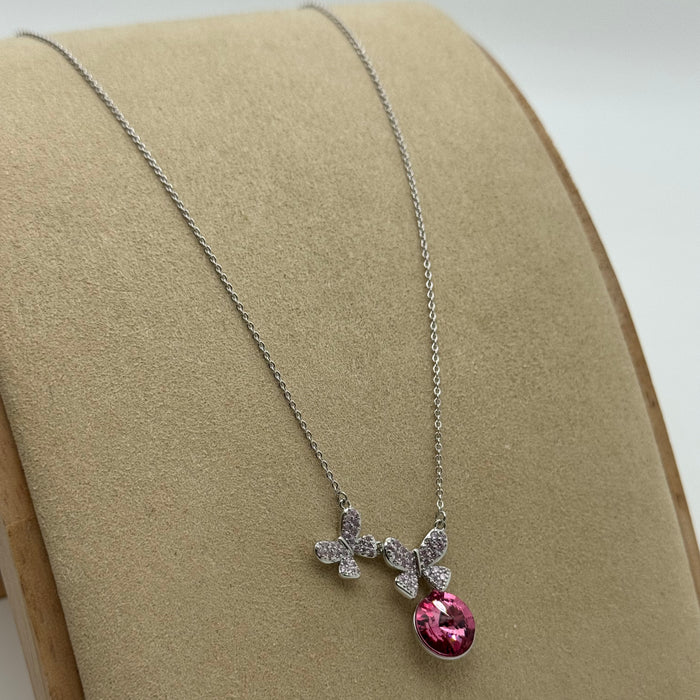 Necklace By Swarovski Crystals