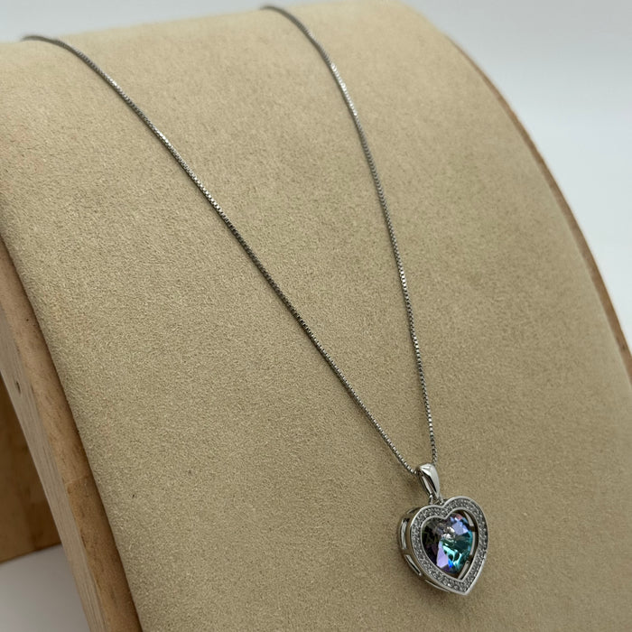 Necklace By Swarovski Crystals