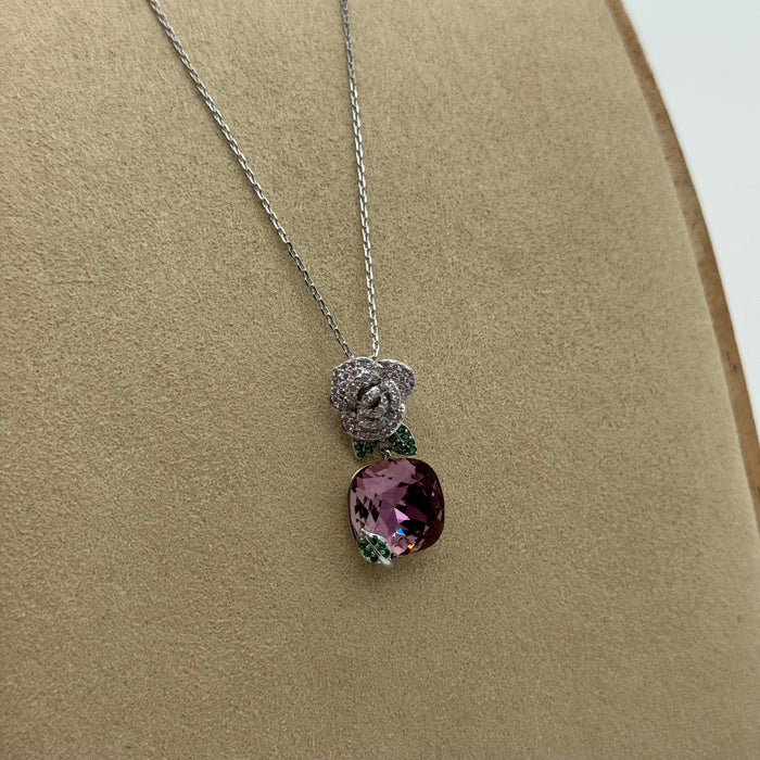 Crafted Swarovski Crystal Necklace