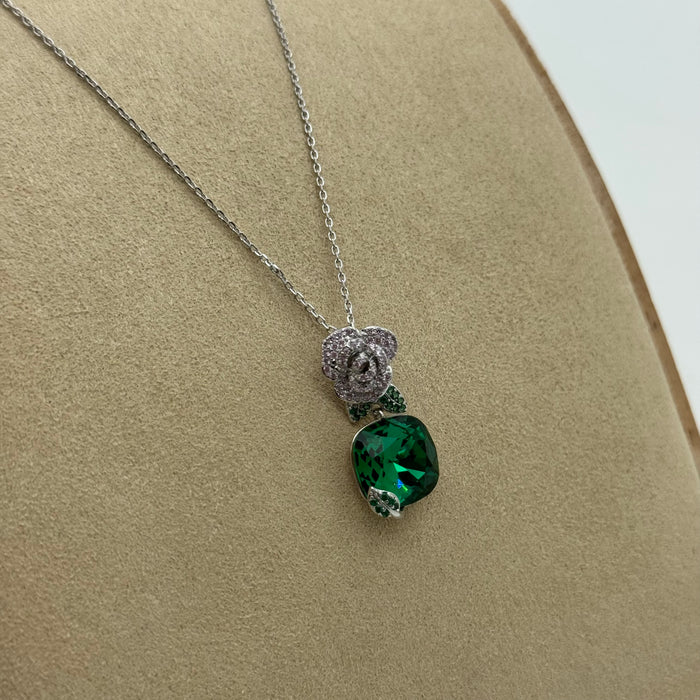 Crafted Swarovski Crystal Necklace