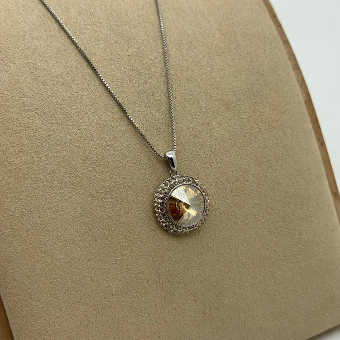 Crafted Swarovski Crystal Necklace