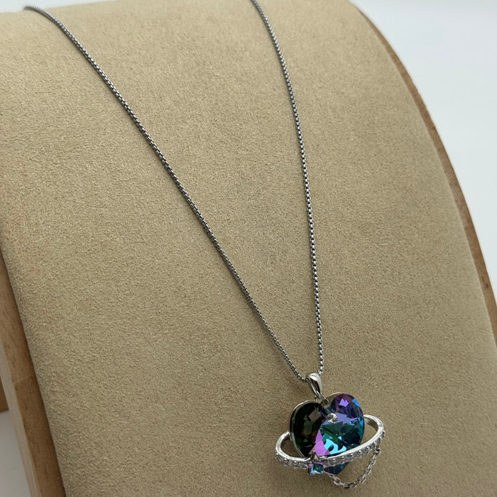 Crafted Swarovski Crystal Necklace