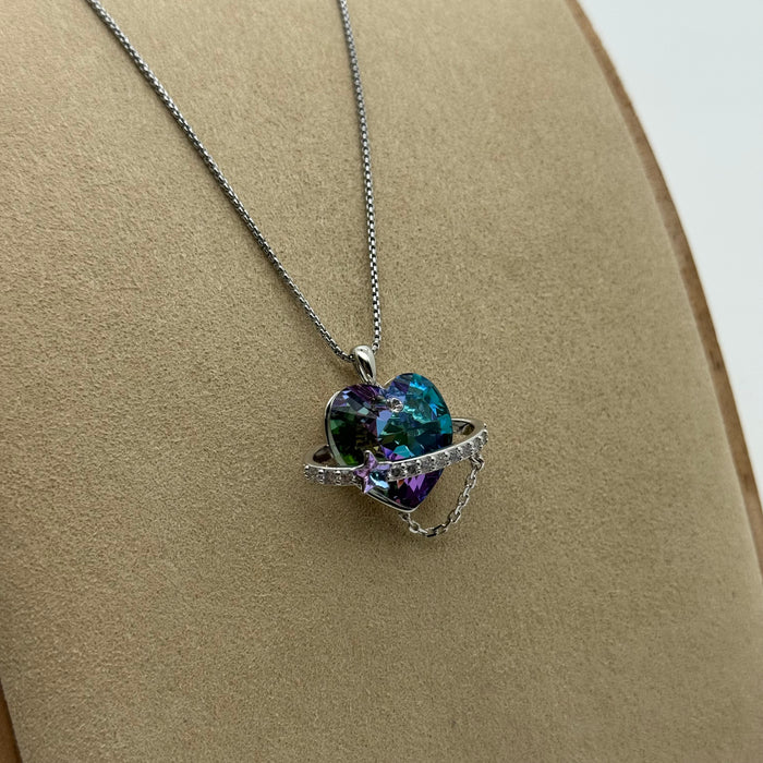 Crafted Swarovski Crystal Necklace
