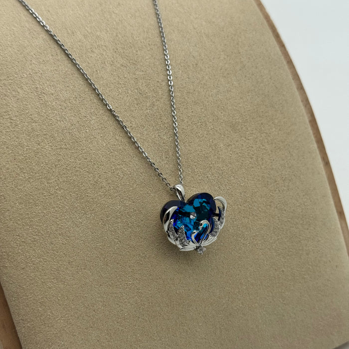 Crafted Swarovski Crystal Necklace