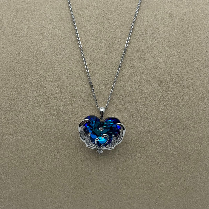 Crafted Swarovski Crystal Necklace