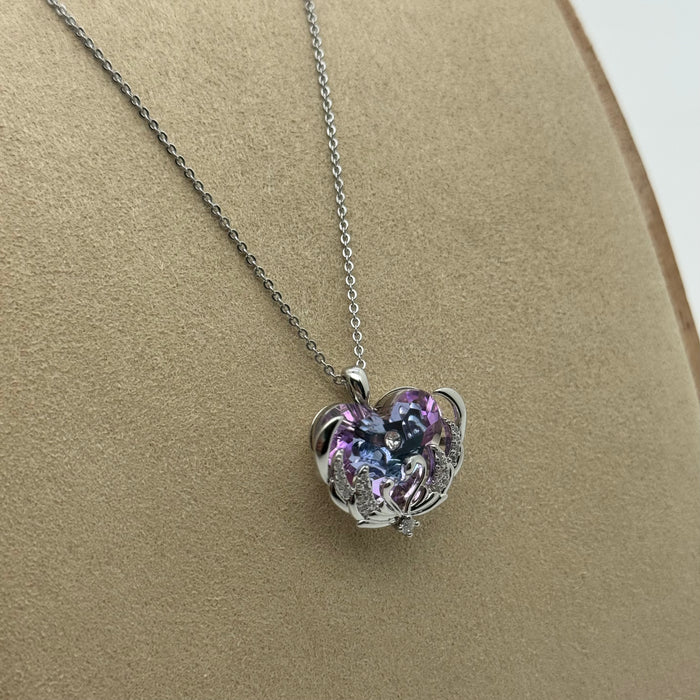 Crafted Swarovski Crystal Necklace