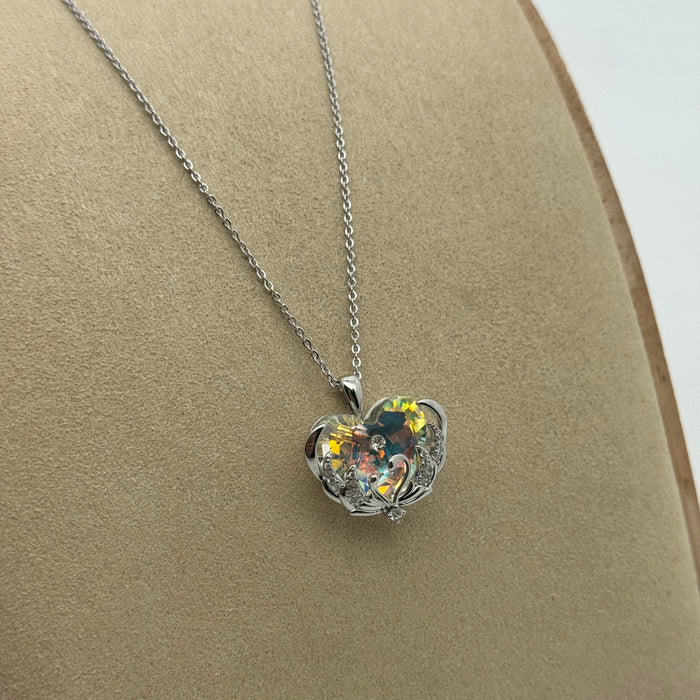 Crafted Swarovski Crystal Necklace