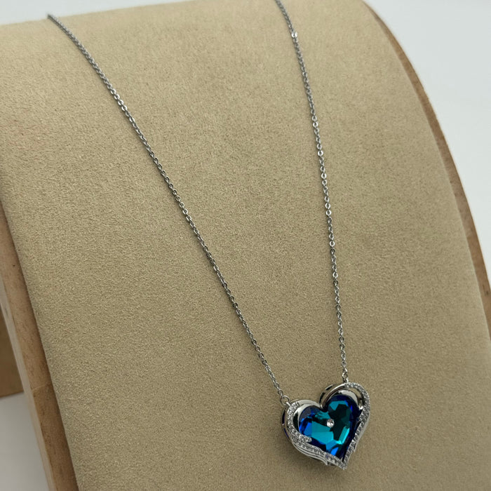 Crafted Swarovski Crystal Necklace