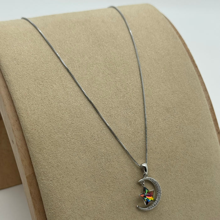 Crafted Swarovski Crystal Necklace