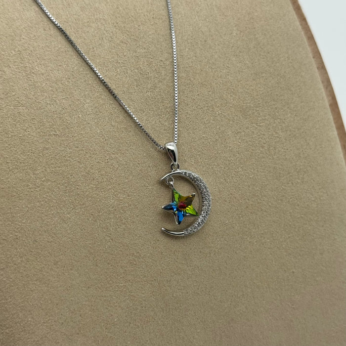Crafted Swarovski Crystal Necklace