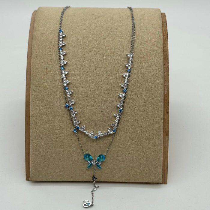 Crafted Swarovski Crystal Necklace