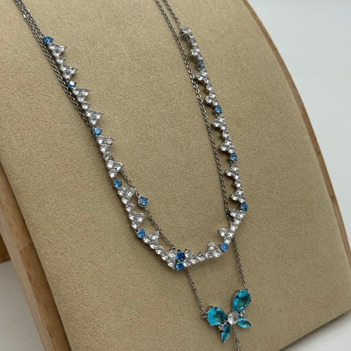 Crafted Swarovski Crystal Necklace