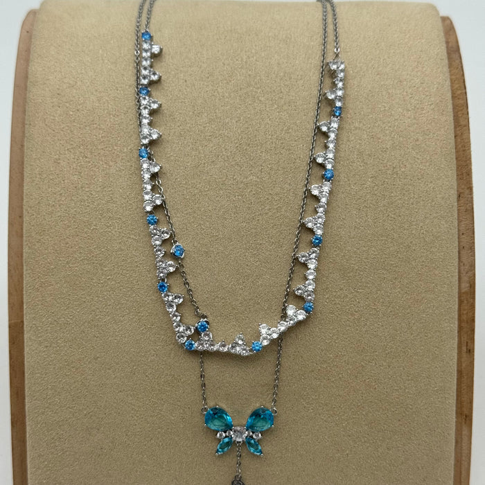 Crafted Swarovski Crystal Necklace