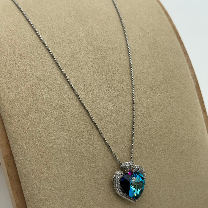 Crafted Swarovski Crystal Necklace
