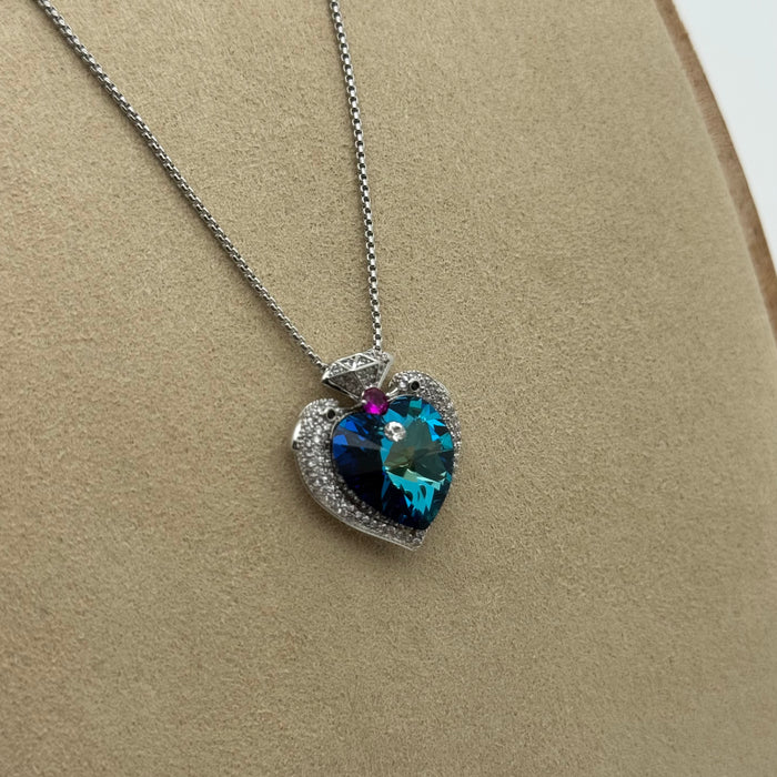 Crafted Swarovski Crystal Necklace