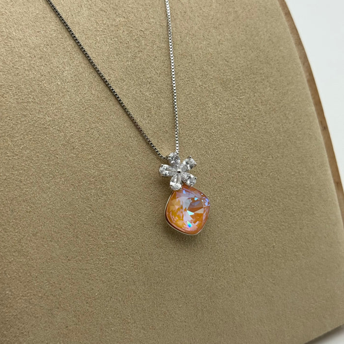 Crafted Swarovski Crystal Necklace