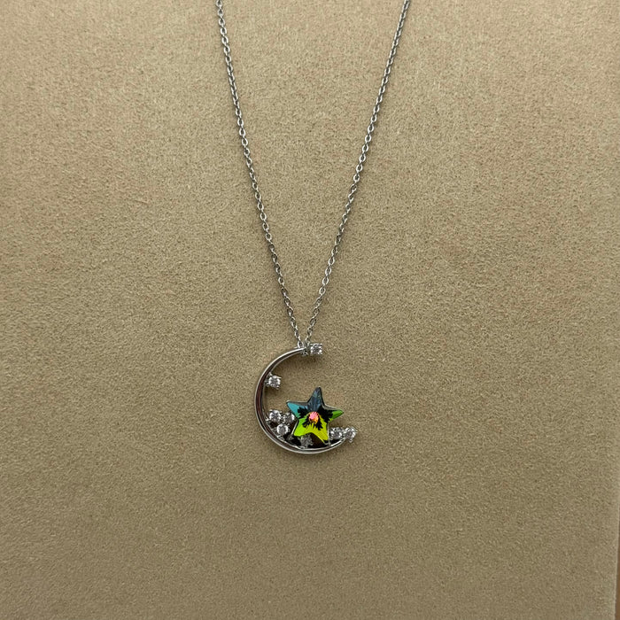 Necklace Matching Earring By Swarovski Crystal
