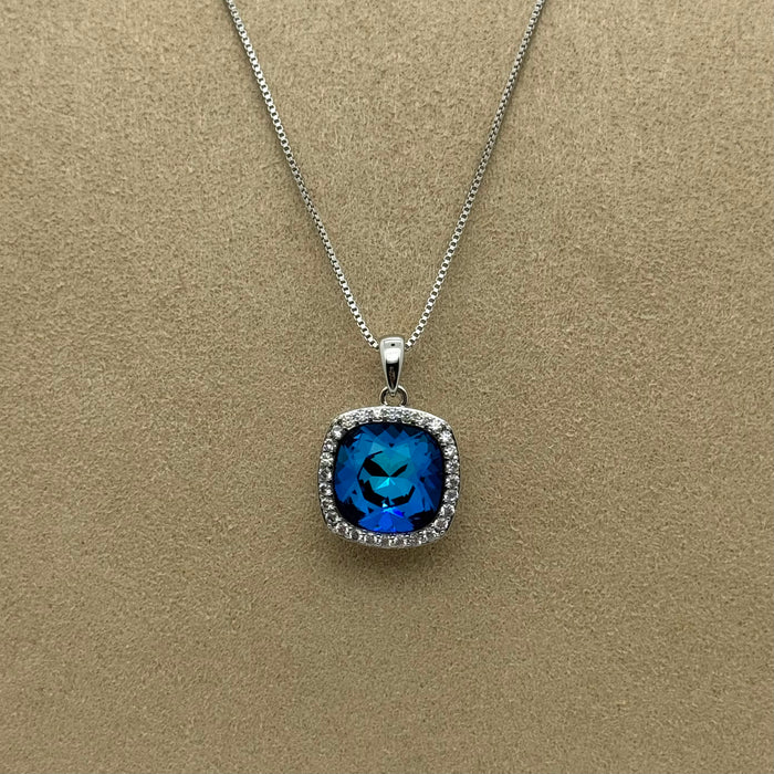 Necklace Matching Earring Set By Swarovski Crystal