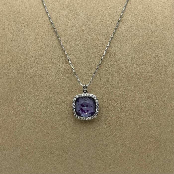 Necklace Matching Earring Set By Swarovski Crystal