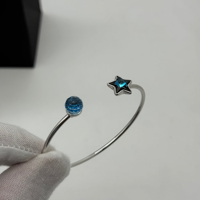 Blue Crystal By Swarovski Crystal