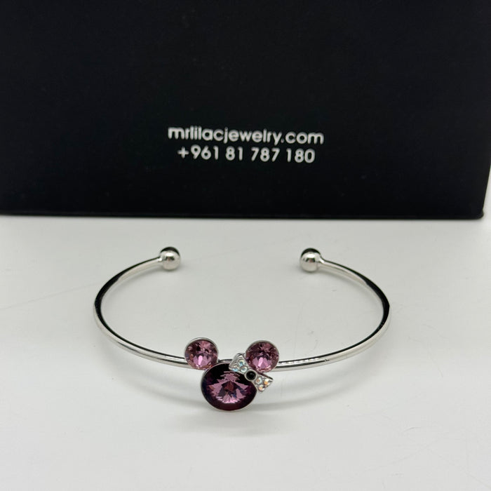 Purple Crystal By Swarovski Crystal