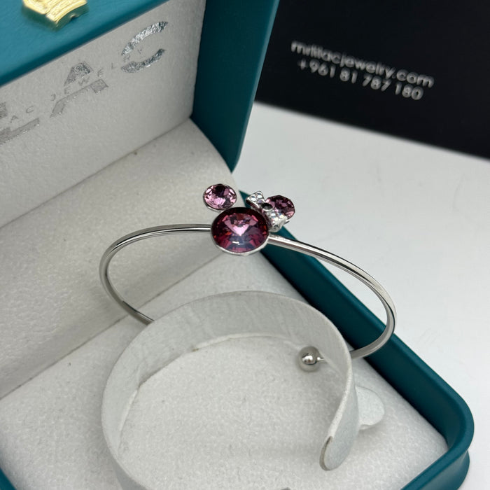 Purple Crystal By Swarovski Crystal
