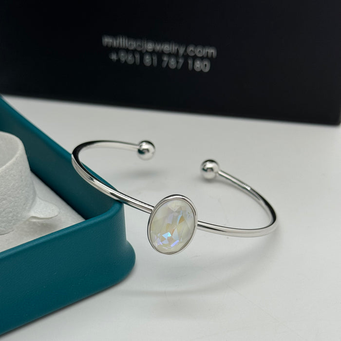 White Crystal By Swarovski Crystal