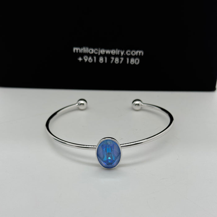 Ocean Blue Crystal By Swarovski Crystal