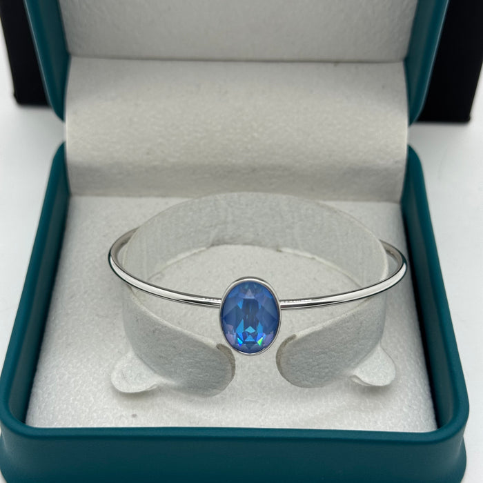 Ocean Blue Crystal By Swarovski Crystal