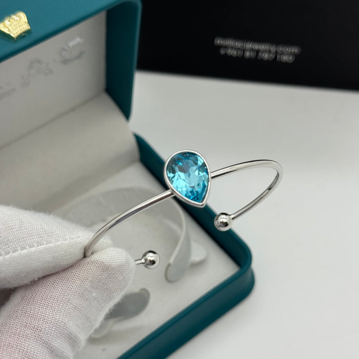Blue Crystal By Swarovski Crystal