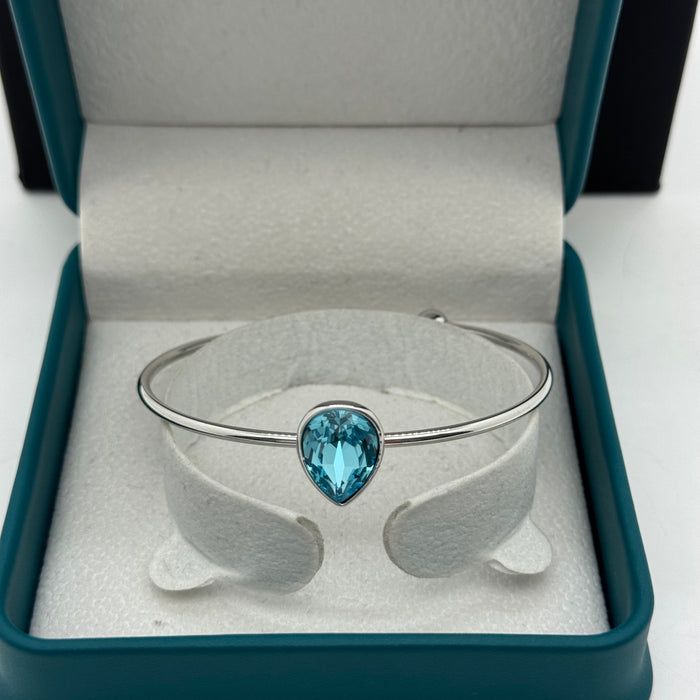 Blue Crystal By Swarovski Crystal