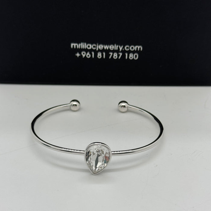 Stainless Steel Crystal By Swarovski Crystal