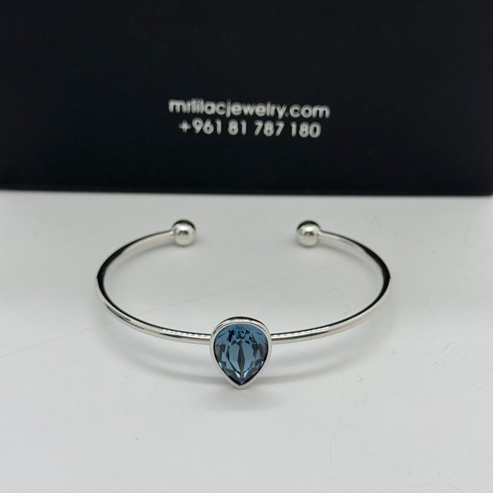 Dark Blue Crystal By Swarovski Crystal