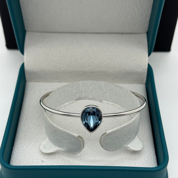 Dark Blue Crystal By Swarovski Crystal