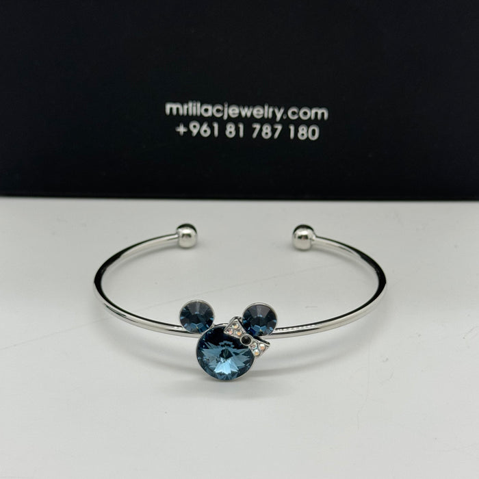Dark Blue Crystal By Swarovski Crystal