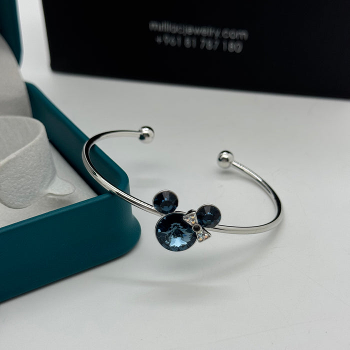 Dark Blue Crystal By Swarovski Crystal