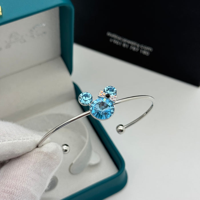 Blue Crystal By Swarovski Crystal