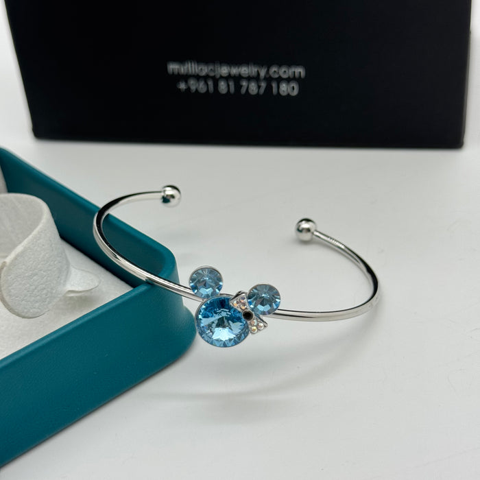Blue Crystal By Swarovski Crystal