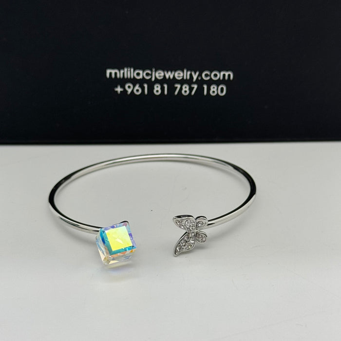 Stainless Steel Crystal By Swarovski Crystal