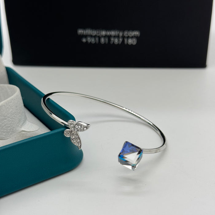 Stainless Steel Crystal By Swarovski Crystal